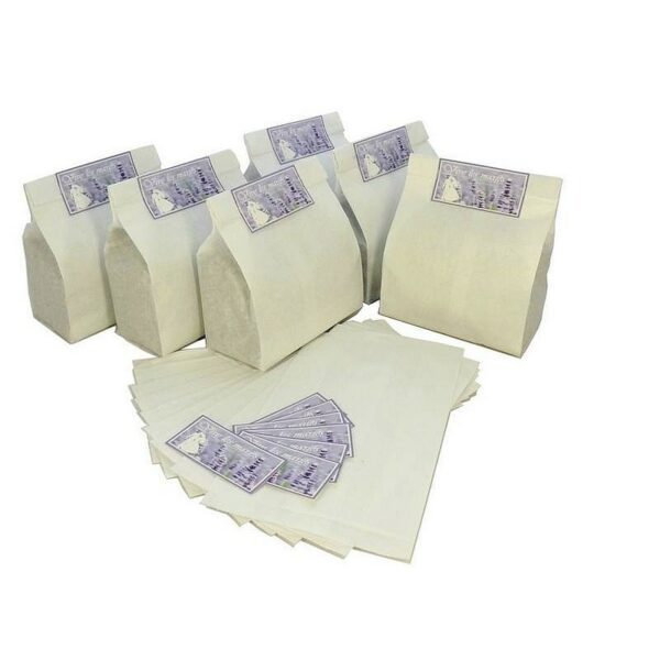 sachets papier pour distribuer la lavande aux invités